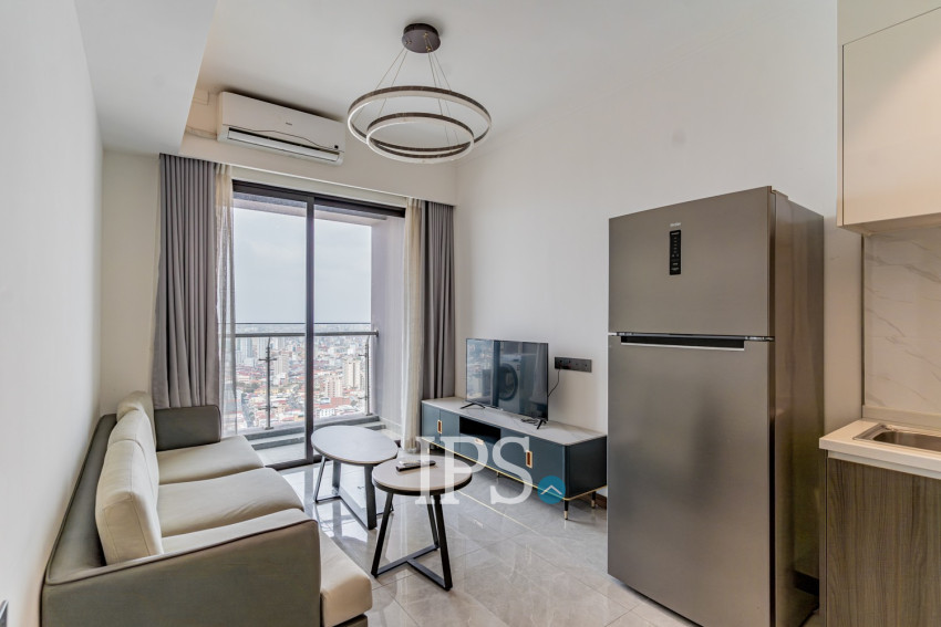 1 Bedroom Condo For Rent - Agile Sky Residence, BKK3, Phnom Penh