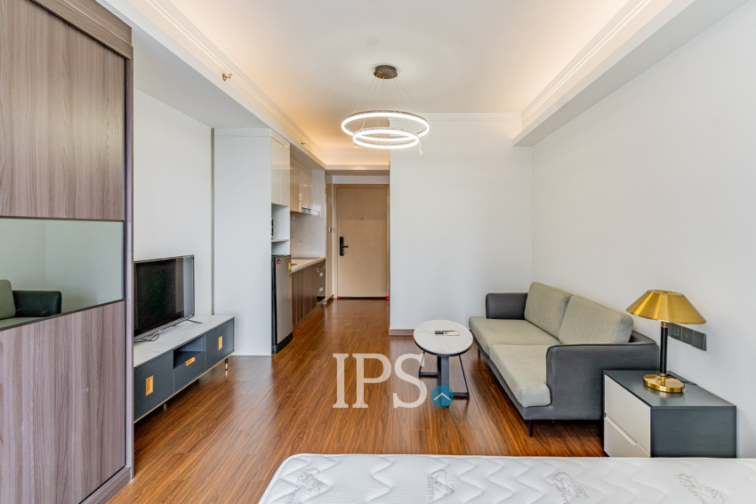 Studio Condo For Rent - Agile Sky Residence, BKK3, Phnom Penh