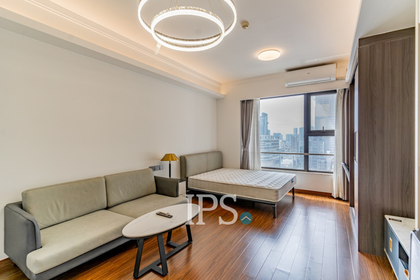 Studio Condo For Rent - Agile Sky Residence, BKK3, Phnom Penh