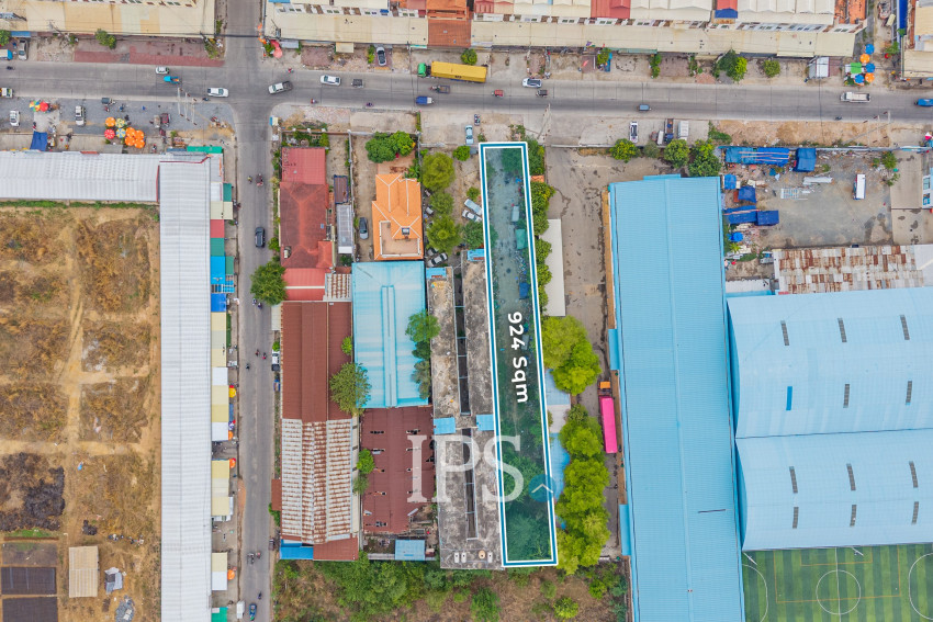 924 Sqm Commercial Land For Sale - Chaom Chau 1, Phnom Penh