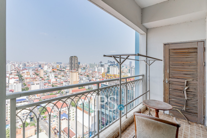 24th Floor 1 Bedroom Condo For Sale - De Castle Royal, BKK1, Phnom Penh