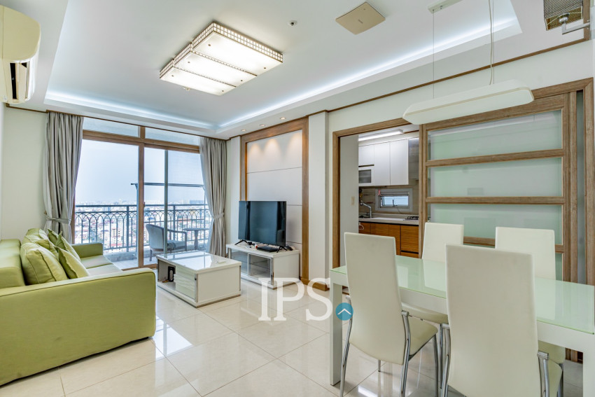 24th Floor 1 Bedroom Condo For Sale - De Castle Royal, BKK1, Phnom Penh