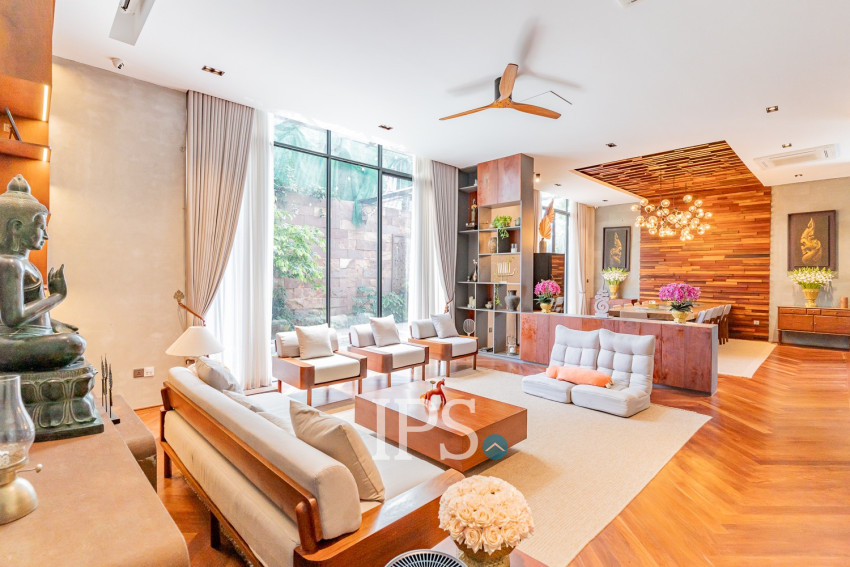 6 Bedroom Villa For Rent - Russey Keo, Phnom Penh