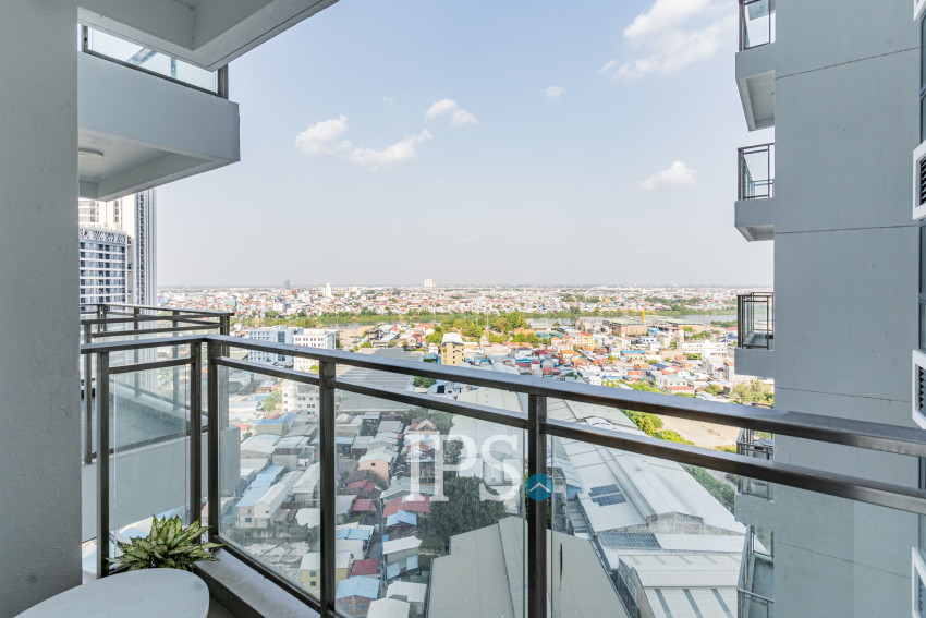 18th Floor 1 Bedroom Condo For Sale - Urban Village Phase II, Chak Angrae Leu, Phnom Penh