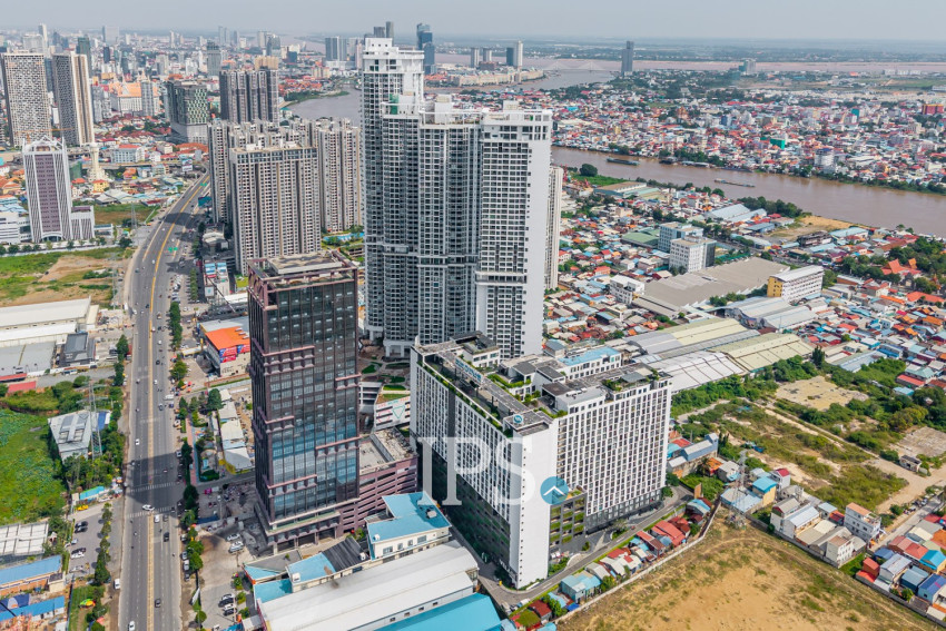 18th Floor 1 Bedroom Condo For Sale - Urban Village Phase II, Chak Angrae Leu, Phnom Penh