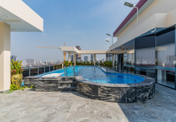 42 Sqm Studio Serviced Apartment For Rent - Boeung Kak 2, Phnom Penh thumbnail