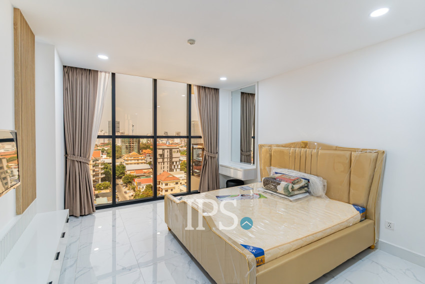 42 Sqm Studio Serviced Apartment For Rent - Boeung Kak 2, Phnom Penh