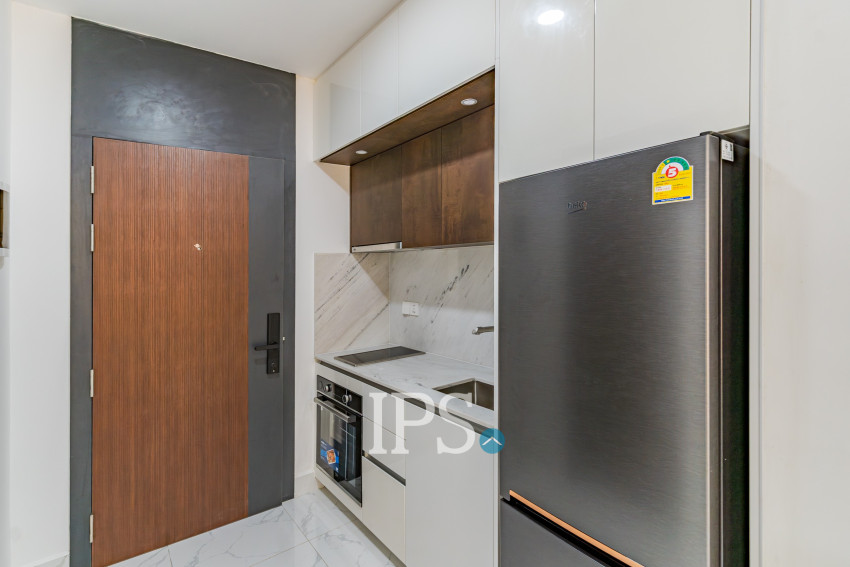 42 Sqm Studio Serviced Apartment For Rent - Boeung Kak 2, Phnom Penh