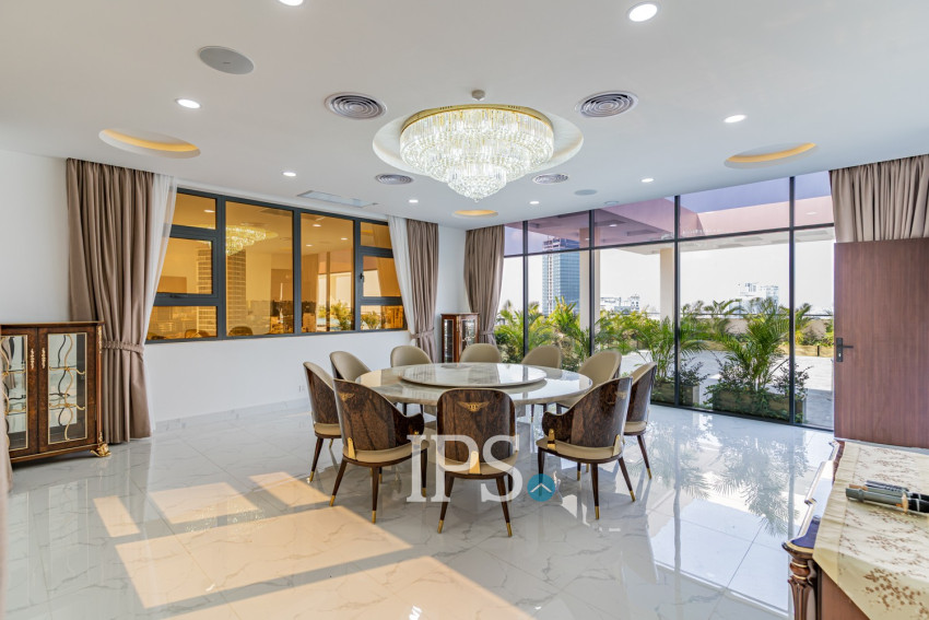 38 Sqm Studio Serviced Apartment For Rent - Boeung Kak 2, Phnom Penh