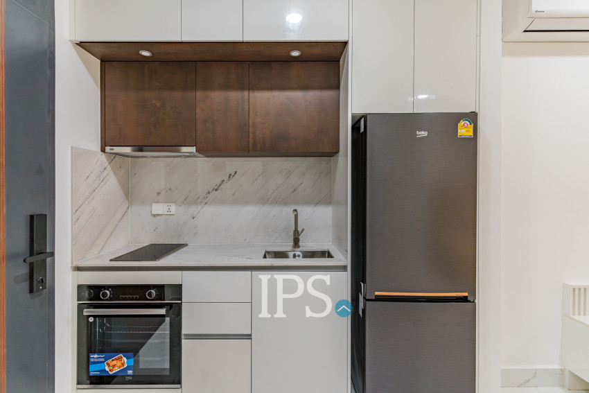 38 Sqm Studio Serviced Apartment For Rent - Boeung Kak 2, Phnom Penh