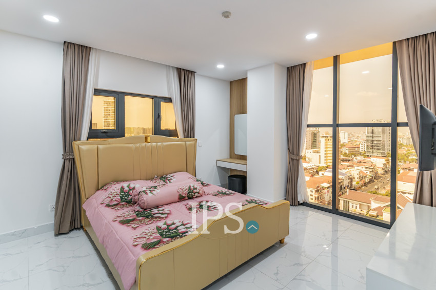 2 Bedroom Serviced Apartment For Rent - Boeung Kak 2, Phnom Penh