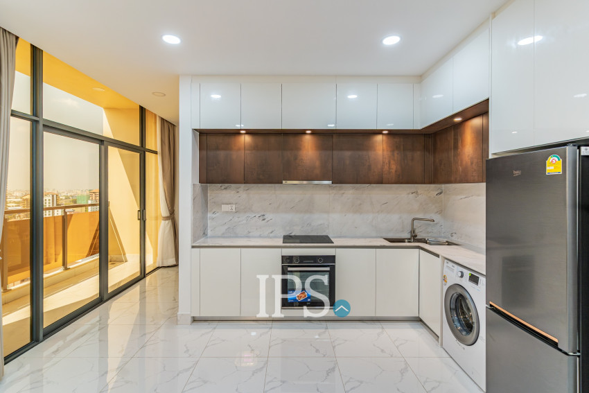 2 Bedroom Serviced Apartment For Rent - Boeung Kak 2, Phnom Penh