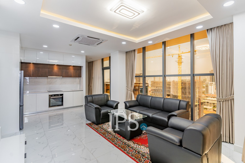 2 Bedroom Serviced Apartment For Rent - Boeung Kak 2, Phnom Penh