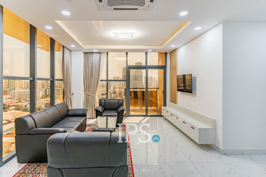 2 Bedroom Serviced Apartment For Rent - Boeung Kak 2, Phnom Penh