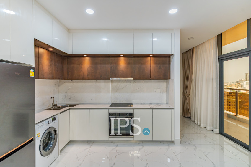 2 Bedroom Serviced Apartment For Rent - Boeung Kak 2, Phnom Penh