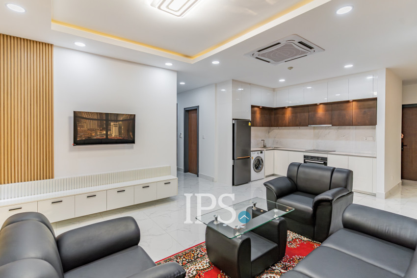 2 Bedroom Serviced Apartment For Rent - Boeung Kak 2, Phnom Penh