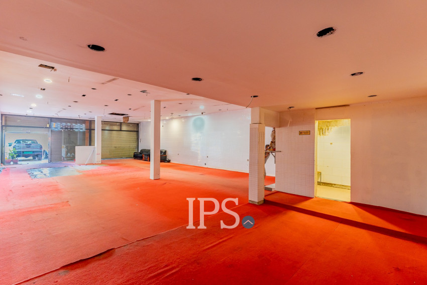 187 Sqm Retail Space For Rent - BKK1, Phnom Penh