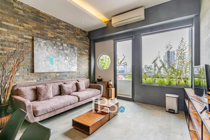 អាផាតមិន ១ បន្ទប់គេងសម្រាប់ជួល - ទន្លេបាសាក់ ភ្នំពេញ