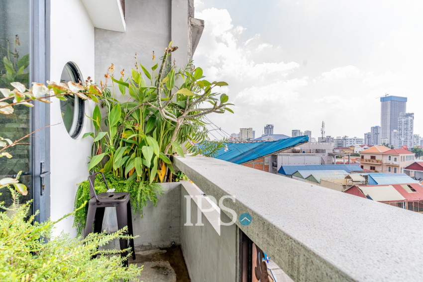 អាផាតមិន ១ បន្ទប់គេងសម្រាប់ជួល - ទន្លេបាសាក់ ភ្នំពេញ