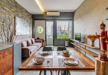 1 Bedroom Serviced Apartment For Rent - Tonle Bassac, Phnom Penh thumbnail
