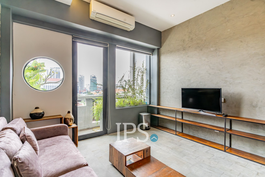 អាផាតមិន ១ បន្ទប់គេងសម្រាប់ជួល - ទន្លេបាសាក់ ភ្នំពេញ