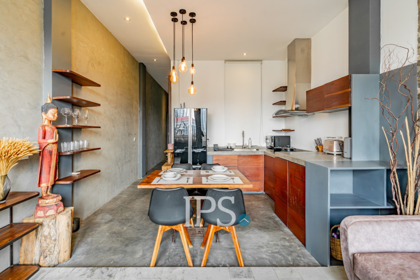 អាផាតមិន ១ បន្ទប់គេងសម្រាប់ជួល - ទន្លេបាសាក់ ភ្នំពេញ