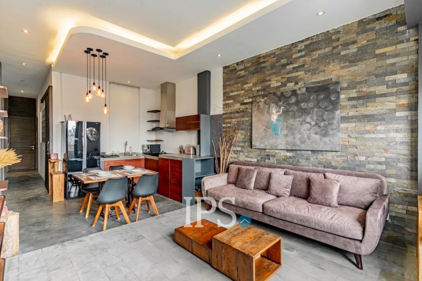 អាផាតមិន ១ បន្ទប់គេងសម្រាប់ជួល - ទន្លេបាសាក់ ភ្នំពេញ