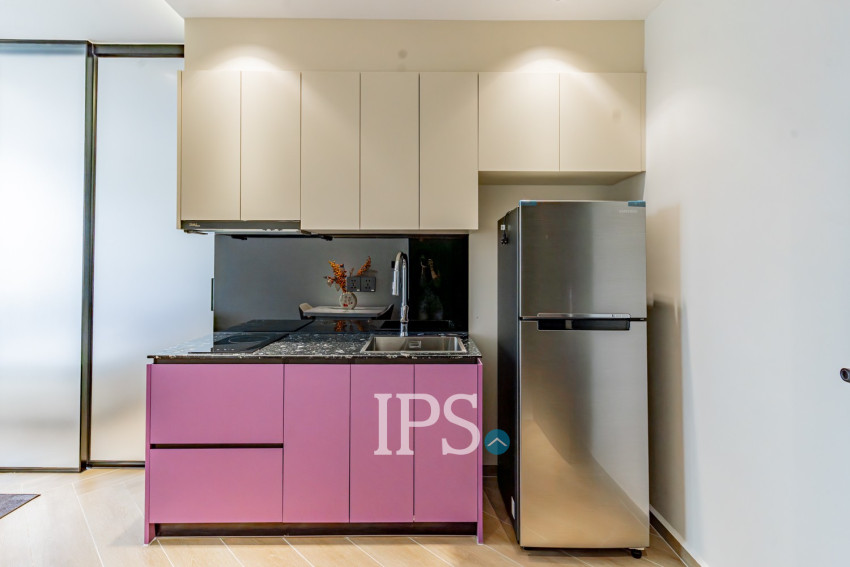 1 Bedroom Condo For Rent - Time Square 5, BKK1, Phnom Penh