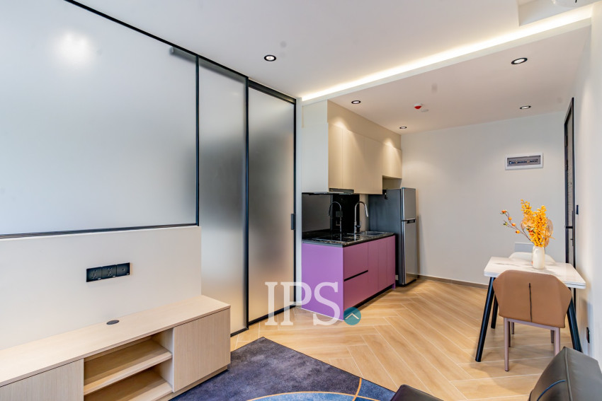 1 Bedroom Condo For Rent - Time Square 5, BKK1, Phnom Penh