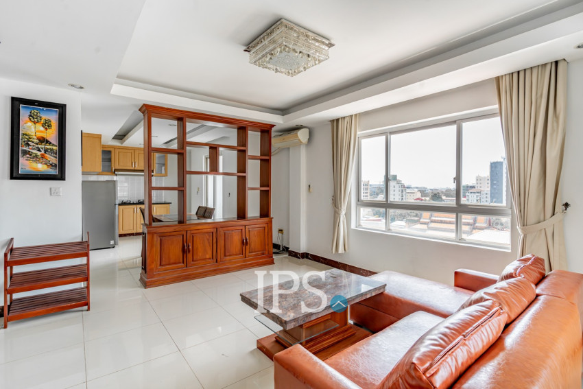1 Bedroom Serviced Apartment For Rent - Tonle Bassac, Phnom Penh