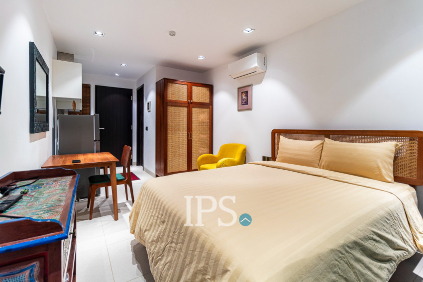 32 Sqm Studio Condo For Rent - Rose Apple Square, Svay Dangkum, Siem Reap
