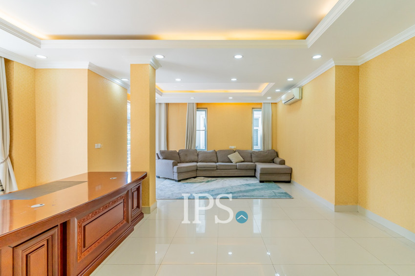 5 Bedroom Villa For Rent - Elite Town, TonleBassac, Phnom Penh