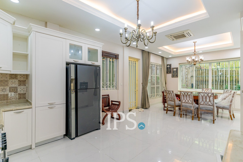 5 Bedroom Villa For Rent - Elite Town, TonleBassac, Phnom Penh
