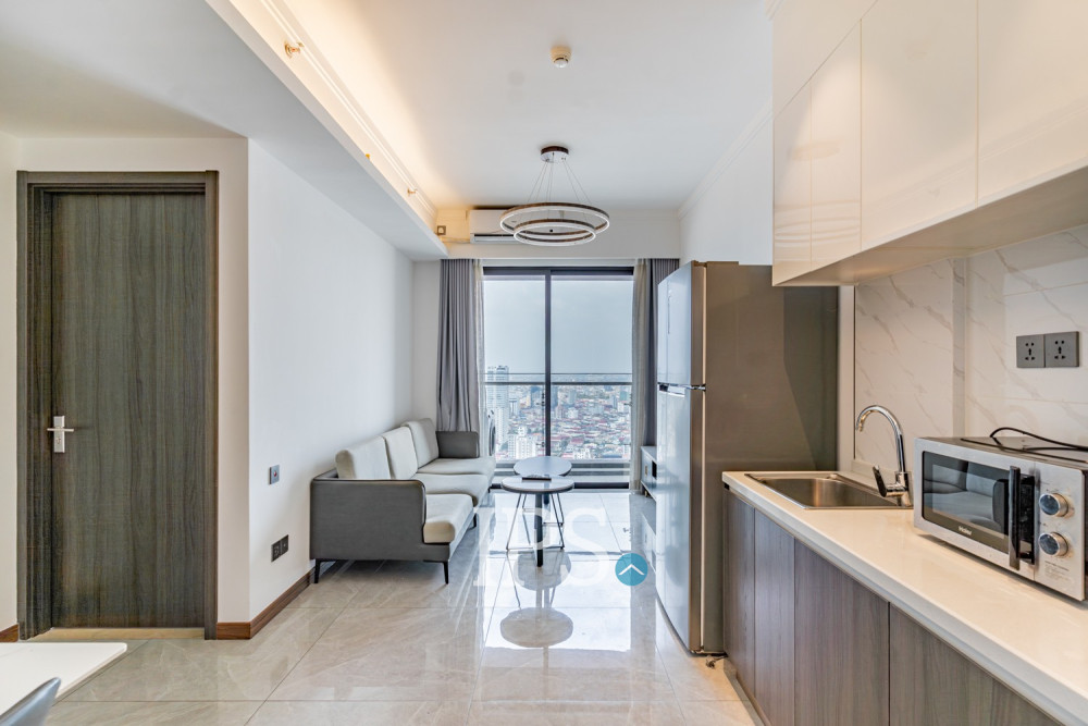 45th Floor 1 Bedroom Condo For Sale - Agile Sky Residence, BKK3, Phnom Penh - Image 6 45th Floor 1 Bedroom Condo For Sale - Agile Sky Residence, BKK3, Phnom Penh - Image 6