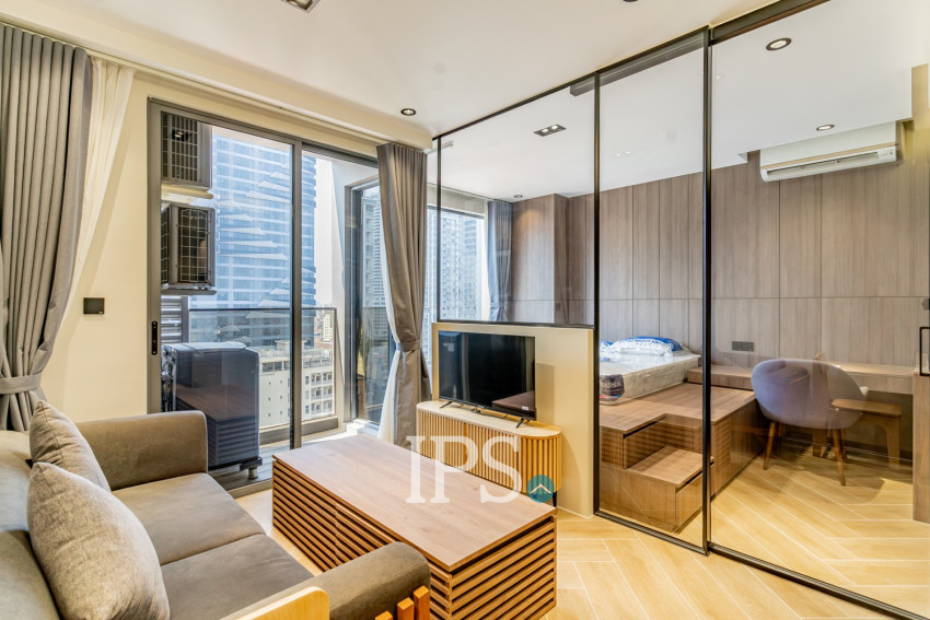 1 Bedroom Condo For Rent - Time Square 5, BKK1, Phnom Penh