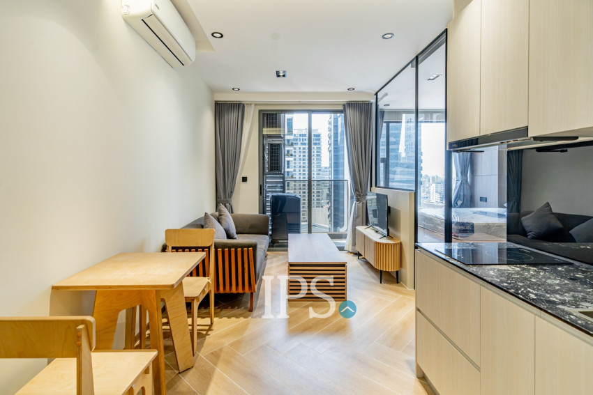 1 Bedroom Condo For Rent - Time Square 5, BKK1, Phnom Penh