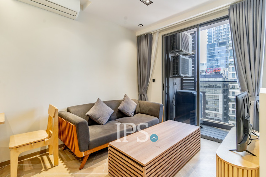 1 Bedroom Condo For Rent - Time Square 5, BKK1, Phnom Penh
