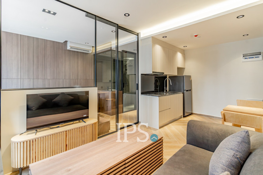 1 Bedroom Condo For Rent - Time Square 5, BKK1, Phnom Penh
