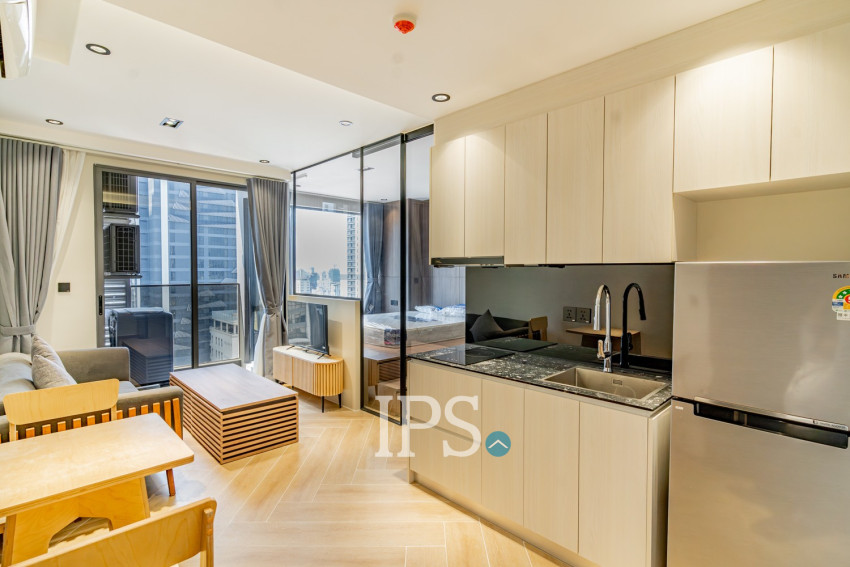 1 Bedroom Condo For Rent - Time Square 5, BKK1, Phnom Penh