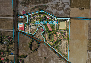 32,401 Commercial Land For Sale - Krabei Riel, Siem Reap thumbnail