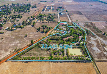 32,401 Commercial Land For Sale - Krabei Riel, Siem Reap thumbnail