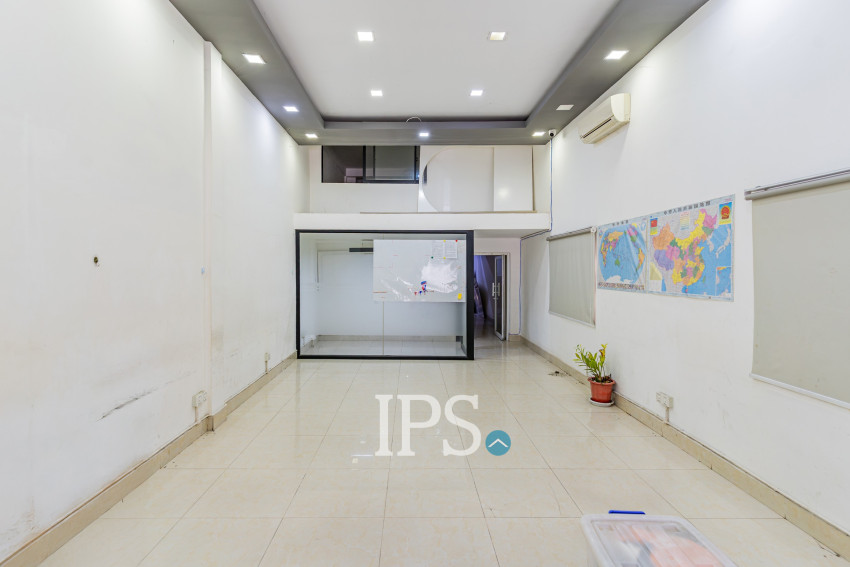 168 Sqm Retail Space For Rent - BKK1, Phnom Penh
