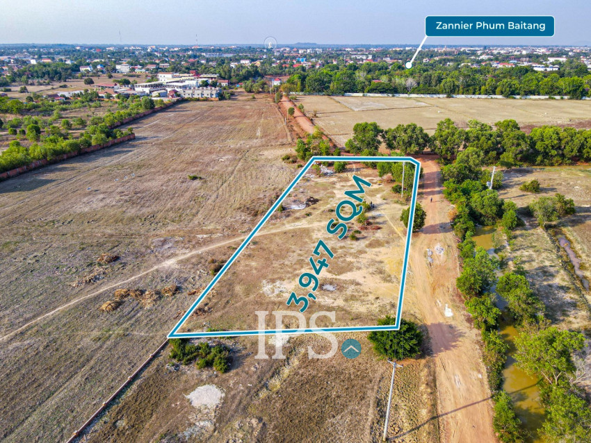 3947 Sqm Land For Sale - Svay Dangkum, Siem Reap