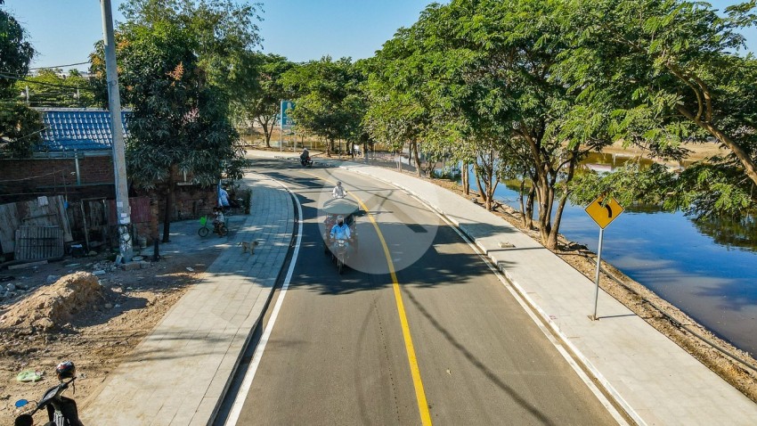 1,228 Sqm Commercial Land For Rent - Riverside, Sala Kamreuk, Siem Reap