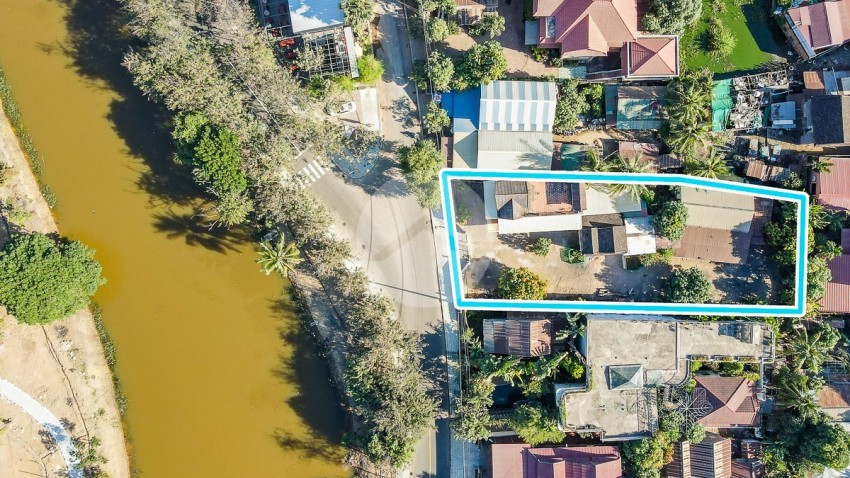 1,228 Sqm Commercial Land For Rent - Riverside, Sala Kamreuk, Siem Reap