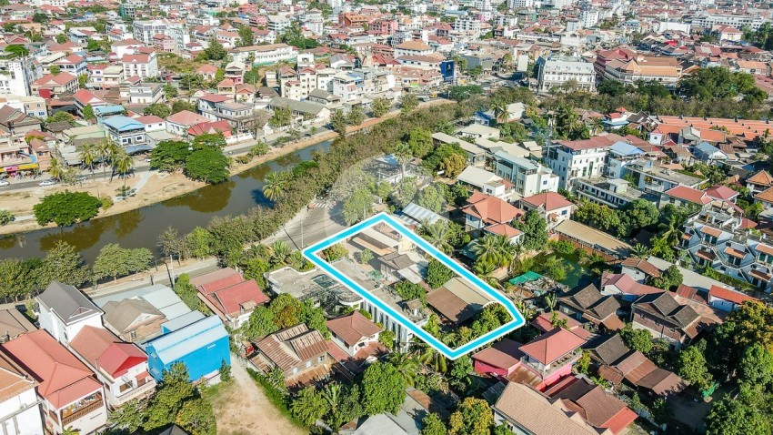 1,228 Sqm Commercial Land For Rent - Riverside, Sala Kamreuk, Siem Reap