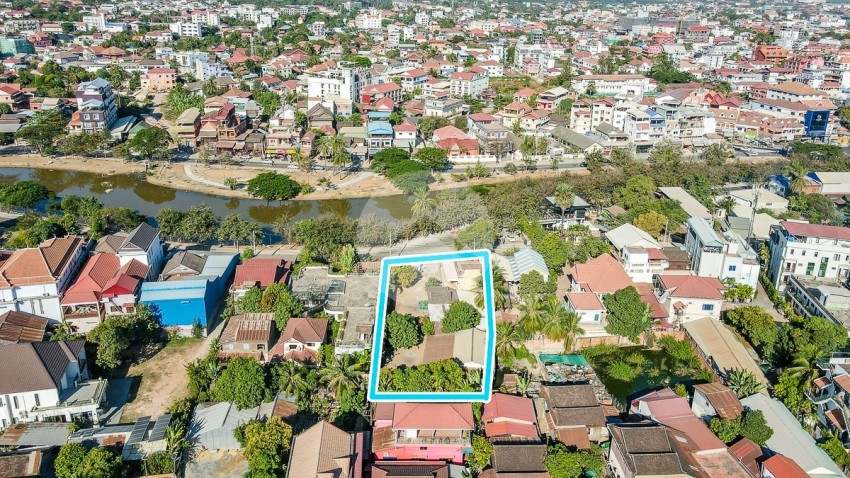 1,228 Sqm Commercial Land For Rent - Riverside, Sala Kamreuk, Siem Reap