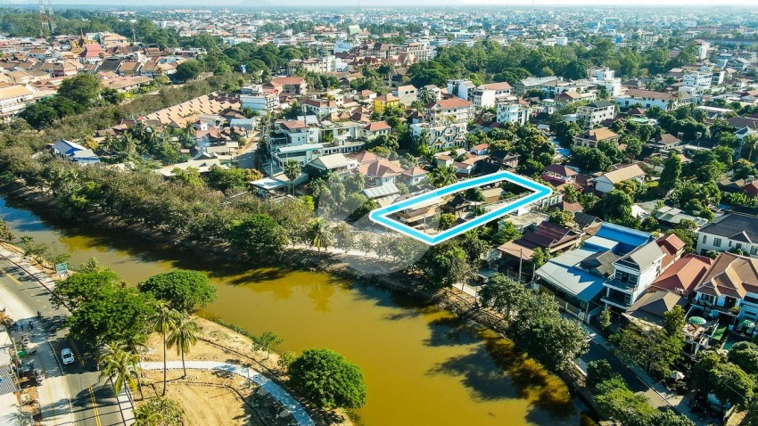 1,228 Sqm Commercial Land For Rent - Riverside, Sala Kamreuk, Siem Reap