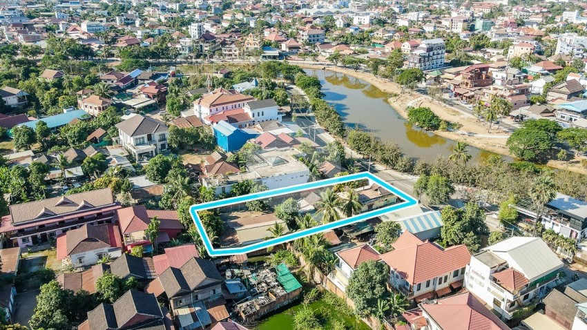 1,228 Sqm Commercial Land For Rent - Riverside, Sala Kamreuk, Siem Reap