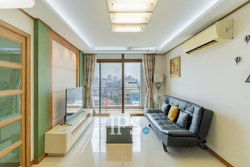 7th Floor 1 Bedroom Condo For Sale - DeCastle Royal, BKK1, Phnom Penh